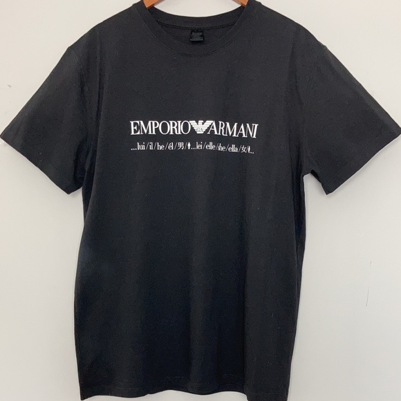 🆕Giorgio Armani Men’s Short Sleeve Shirt in XL - Picture 1 of 7